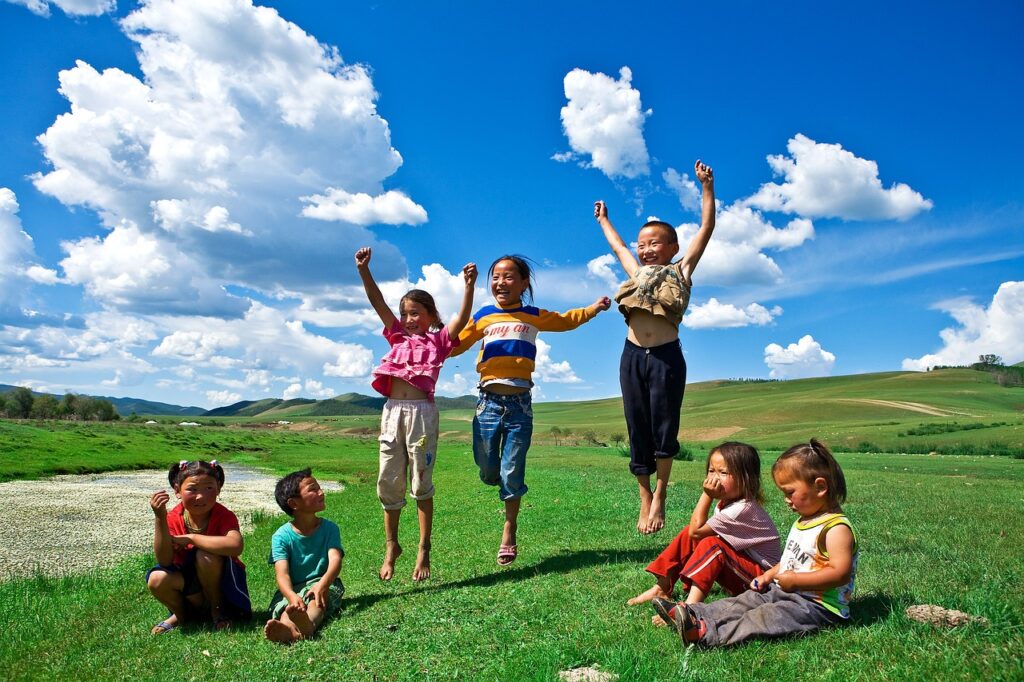 children's, child, asian